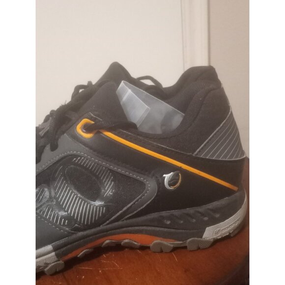 Pearl Izumi Men's X-Alp Seek V Black/Grey/Orange Bike Clip-In Shoes Size 44 (11) - Picture 9 of 16